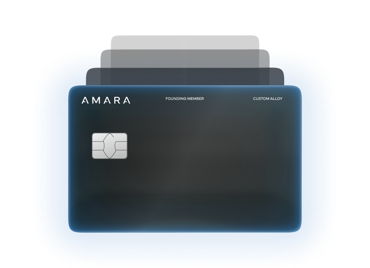 AMARA wealth building card